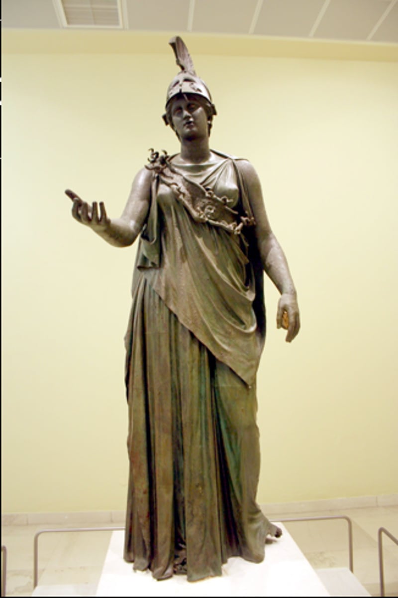 <p>Bronze original <br>from a warehouse in piraeus destroyed in the last century<br>Sulla<br>ca. 350 BC<br>Late Classical Period</p>