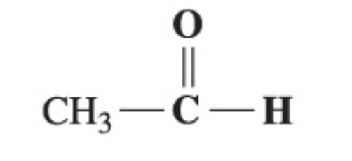 <p>O=C-H</p>
