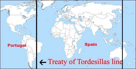 <p>Treaty of Tordisillas</p>