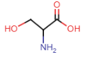 <p>- OH group in side chain = highly polar, participate in hydrogen bonding</p><p></p>