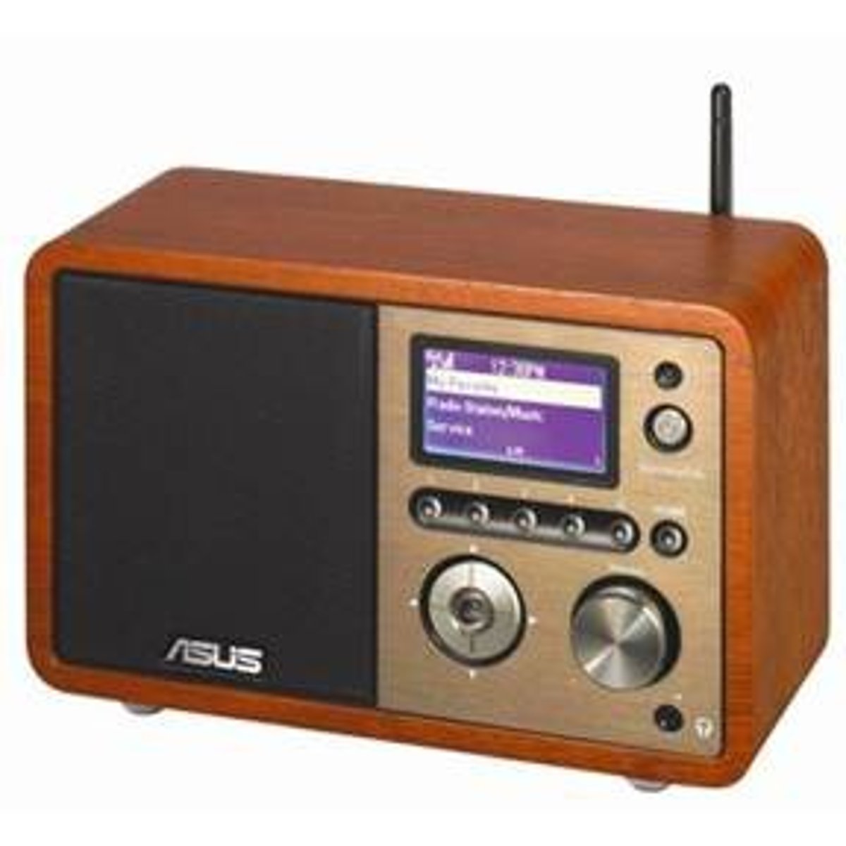 <p>the radio program, the radio device</p>