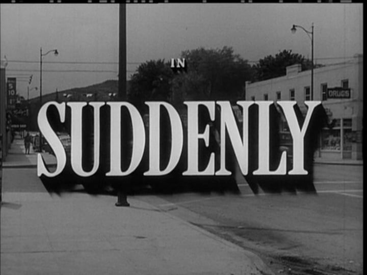 <p>suddenly, all of a sudden</p>