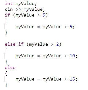 <p>After the following code executes, what is the value of <strong>myValue </strong>if the user enters <strong>0</strong>?</p>