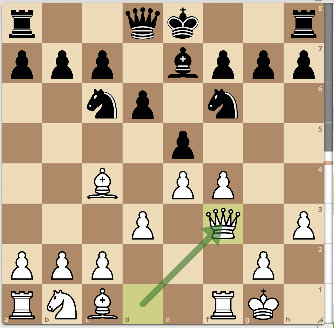 <p>Qxf3</p>