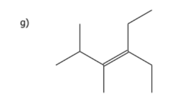 <p>1) determine whether geometric isometric is possible</p><p>2) name the molecule</p>
