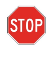 <p>a stop sign means</p>