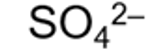 <p>sulfate (VI)</p>