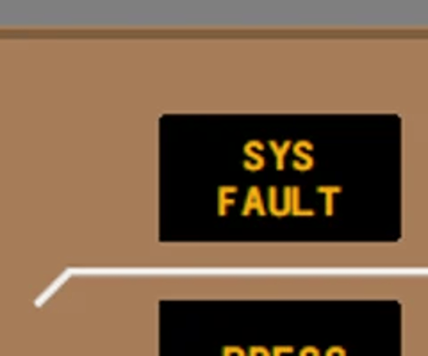 <p>Illuminated (amber)—</p><p>• low hydraulic system pressure</p><p>• low hydraulic reservoir quantity</p><p>• excessive hydraulic fluid temperature</p>