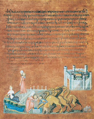 Rebecca and Eliezer at the Well