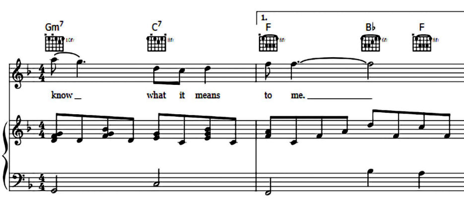 <p>The harmony is <strong>diatonic</strong>.</p><p>1 or 2 chords per bar, but occasionally 3 or 4 chords per bar.</p><p>Perfect cadence in F major at end.</p>