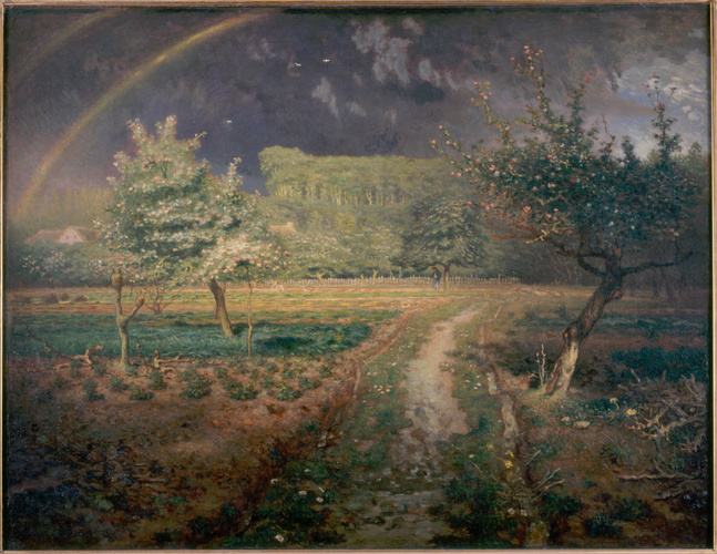 <p>paysage, <span style="font-family: Times New Roman, serif">Babizon, realisme</span></p>