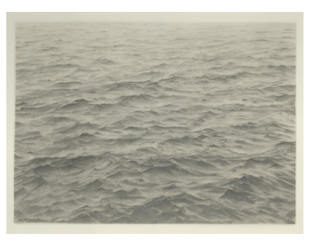 <p><span>Which drawing medium did Via Celmins use in her drawing above </span><em>Untitled (Ocean)</em><span>?</span></p>