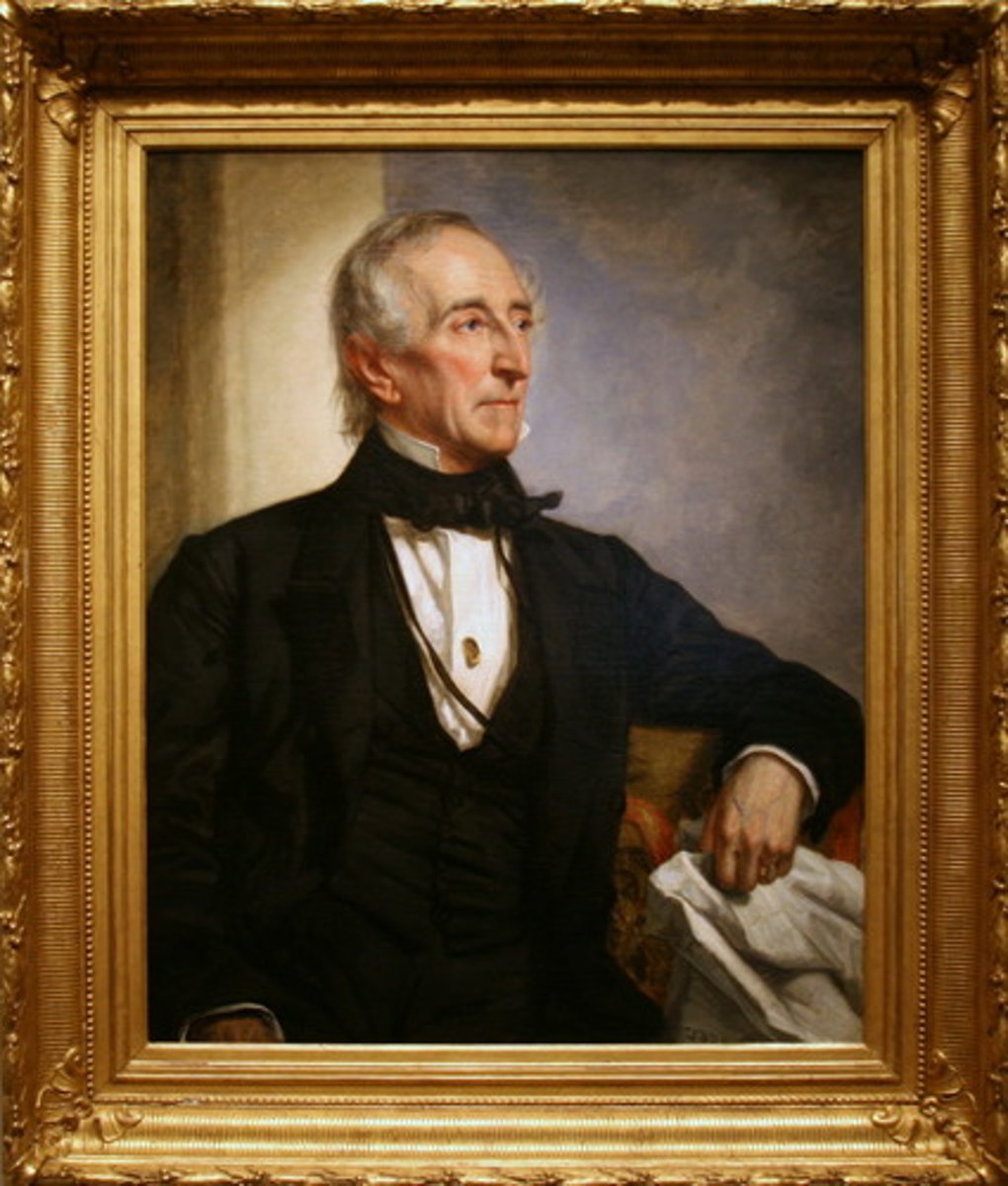 <p>10th U.S. President. 1841-1845 (finished Harrison's term). Whig</p>