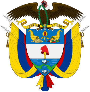 <ol><li><p><span>The colombian flag consists of three horizontal strips- the top stripe is gold, the middle is blue, bottom is red.&nbsp;</span></p></li><li><p><span>The yellow takes up half the width of the flag, while the blue and red stripes are each one quarter of the flags width.</span></p></li><li><p><span>The condor and phrygian cap are symbols of freedom,</span></p></li><li><p><span>The oceans represent the Atlantic and Pacific oceans that border the country</span></p></li><li><p><span>The pomegranate flower represents the vice royalty of new granada</span></p></li></ol><p></p>