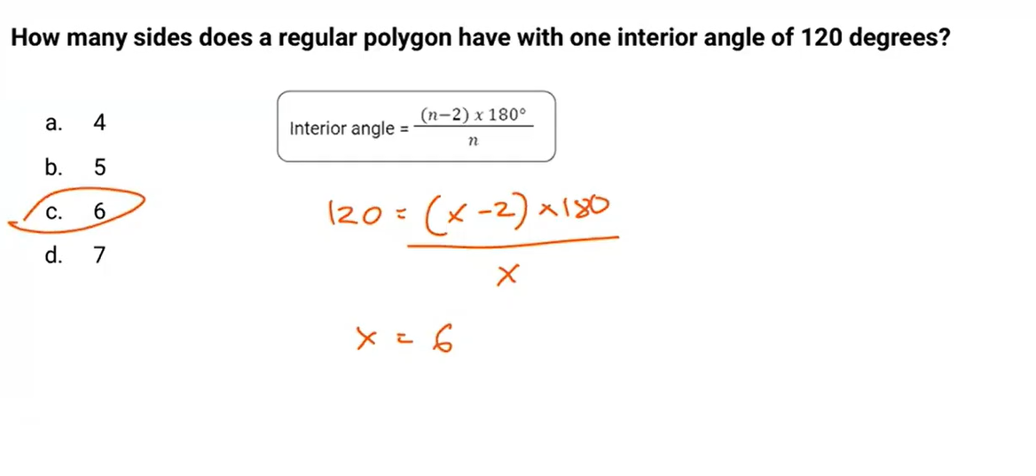 <p>Answer: c. 6</p>