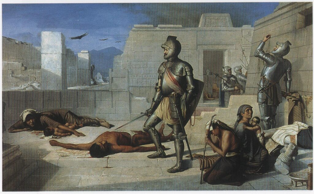 <p>The Massacre of Cholula</p>