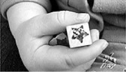 <p>Object being secured between the adducted thumb and radial side of the flexed index finger</p><p>The thumb is not opposed, but slides over in a pattern of adduction to trap an object against the side of the index finger</p><p></p>