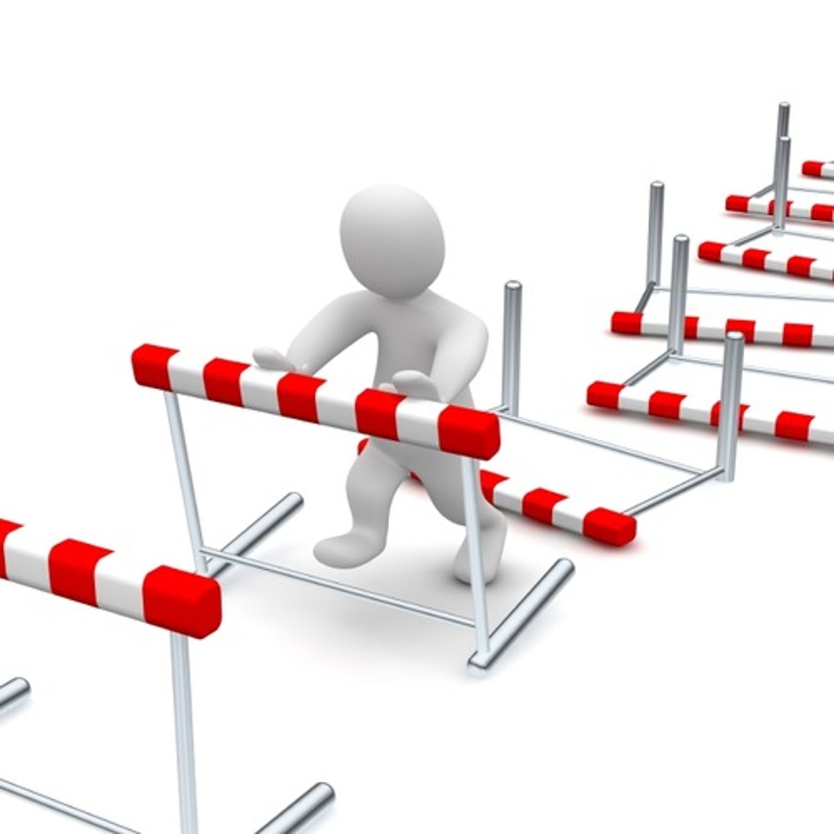 <p>To limit the ability of someone to do something, or to limit the development of something (impede, delay)</p>