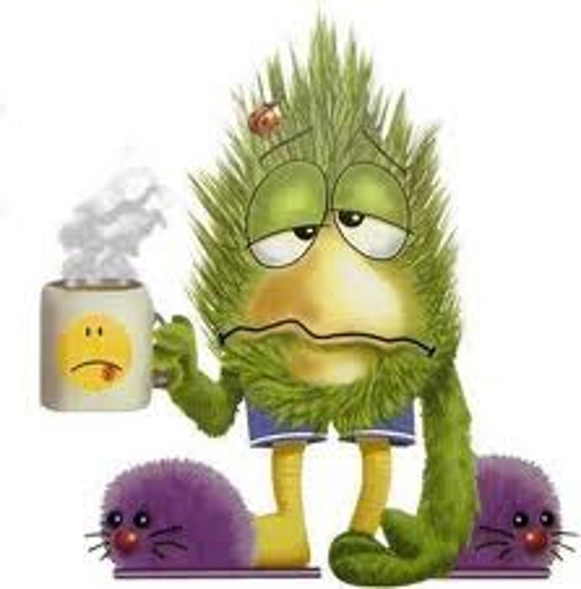 <p>to feel awful</p>