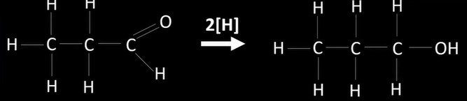 <p>-to primary alcohols</p>