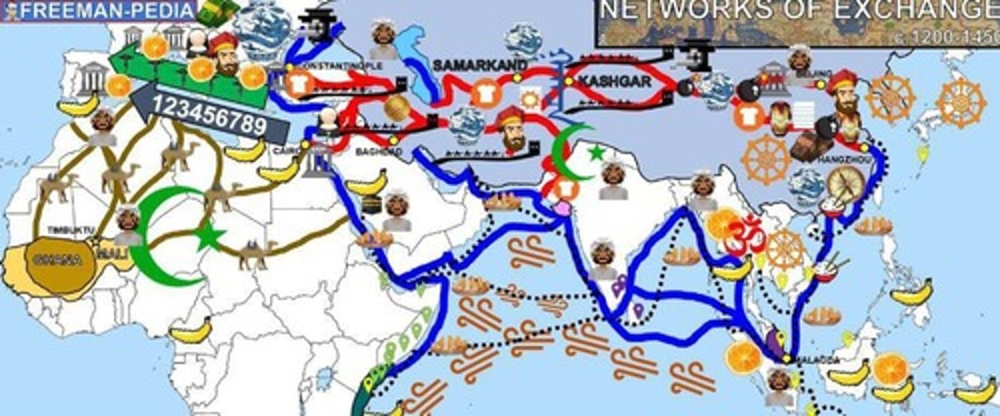 <p>Increased trade and stability, known as Pax Mongolica, which facilitated the movement of goods and ideas.</p>