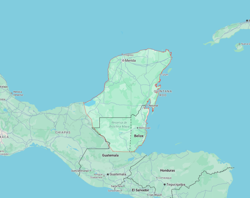 <p>In regards to Peninsulas and other landforms, Yucatan peninsula would be located in the ___ ___</p>