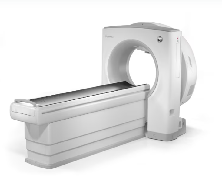 <p>Fully digital, cardiac-only NM system</p><p>3D SPECT imaging using a stationary, cardiac focused detector</p><p>Doesn’t perform CT imaging</p><p>Compact System</p><p>Extended FOV</p><p>Smart Positioning</p><p>2 different attenuation compensation solutions (*attenuation: the reduction in signal quality caused by the absorption and scattering of photons as they pass through the body's tissues)</p><p>SPECT Flow</p><p>CZT detectors</p>