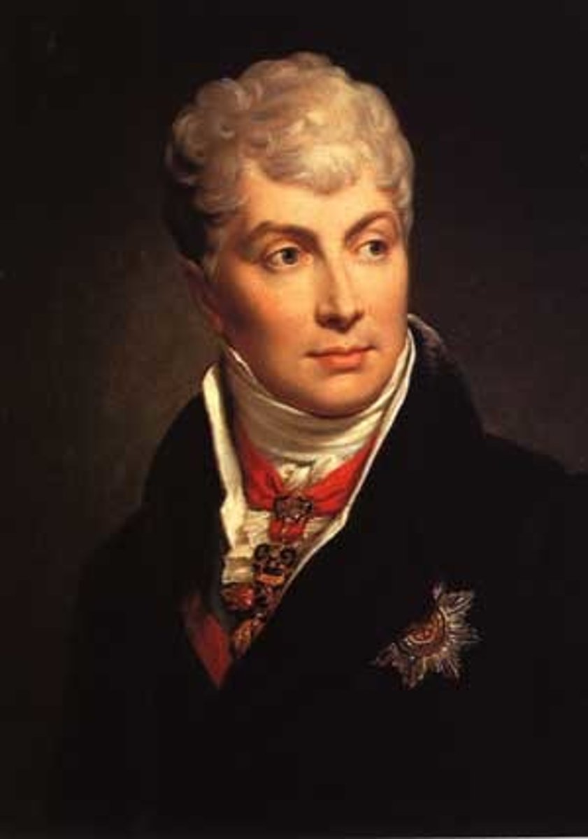 <p>a. diplomat</p><p>b. Austrian Empire</p><p>c. This diplomat from Austria that dominated the proceedings at the Congress of Vienna. He believed that the social and political changes brought about by the French Revolution harmed Austrian Empire, wanted to turn back the clock.</p>