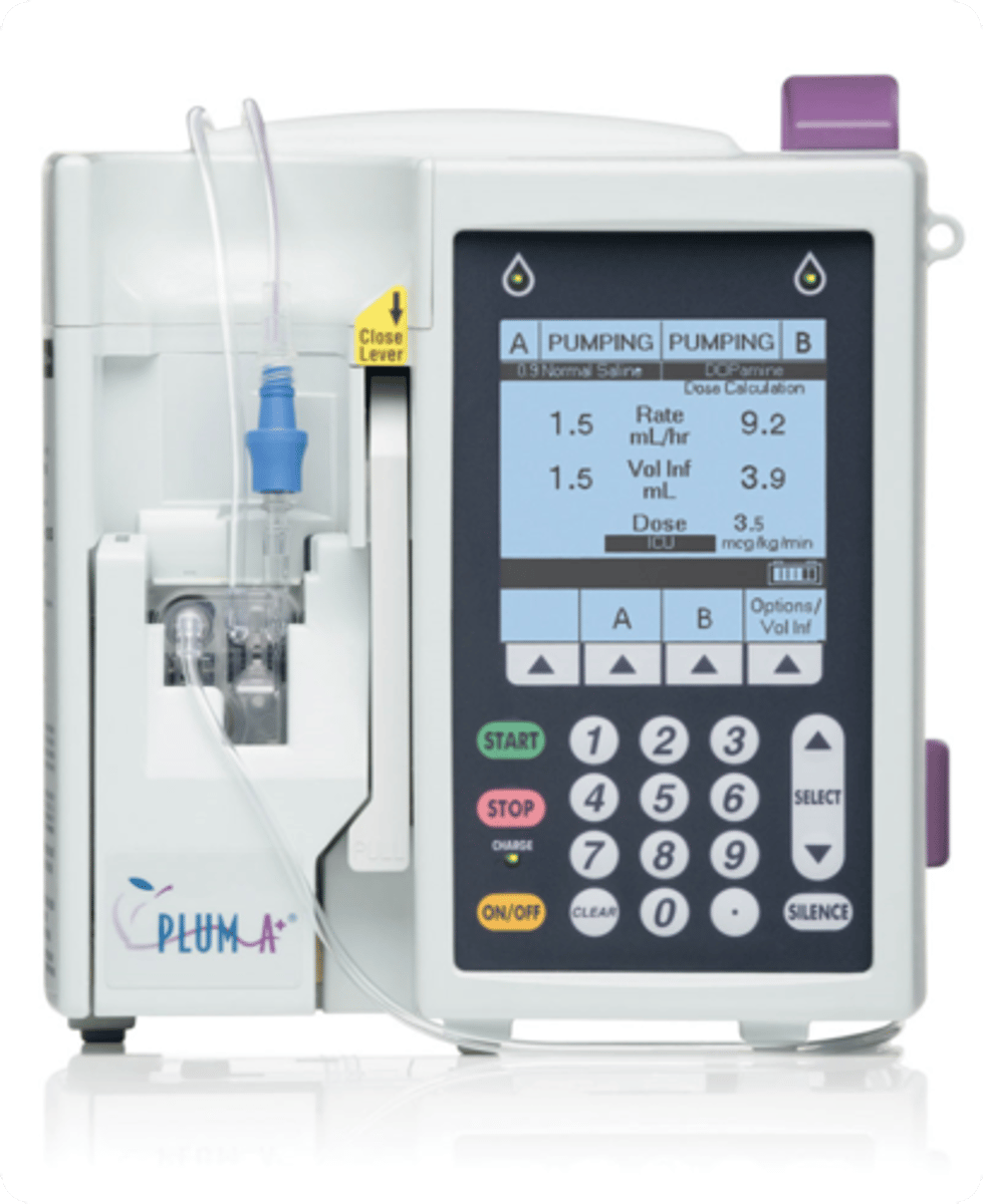 <p>IV pump</p>