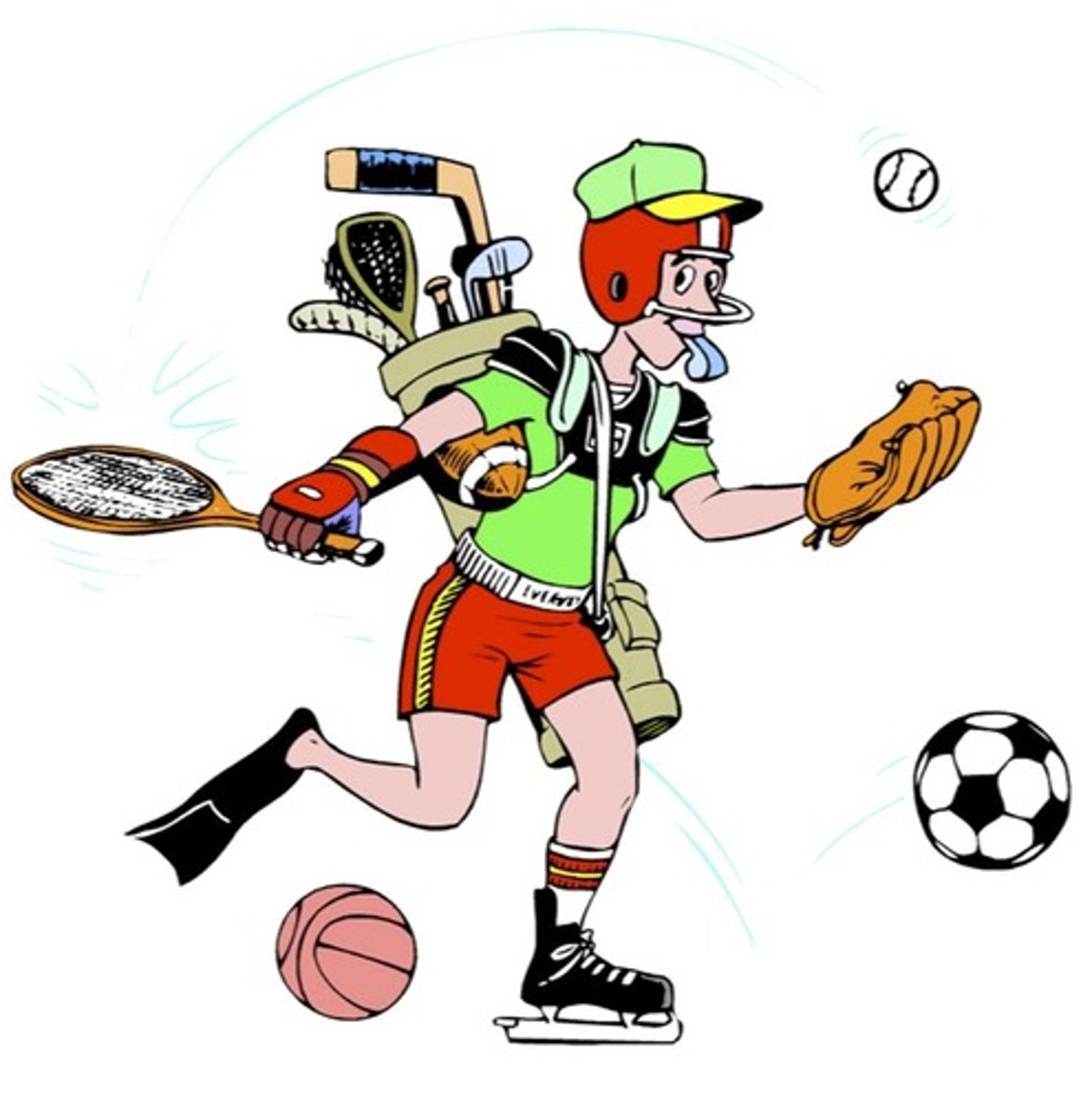 <p>Play sports (Works for all sports!)</p>