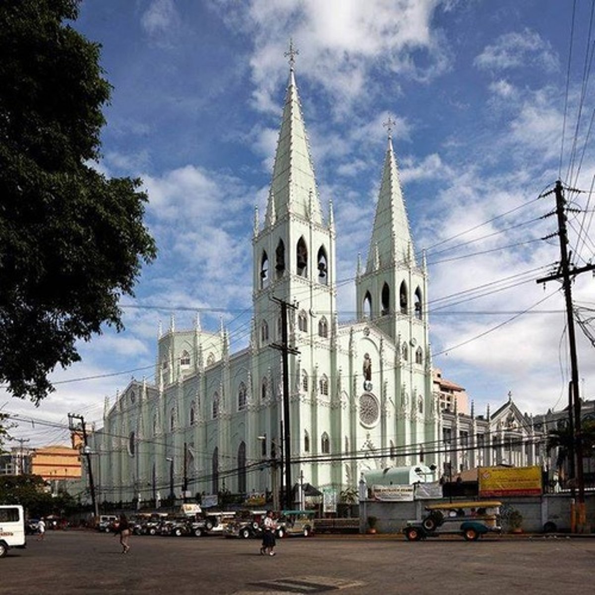 <p>All-steel Neo-Gothic church in the Philippines.</p>