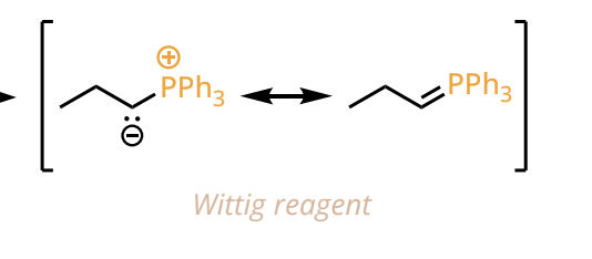 <p>Witting Reagent formation  </p>