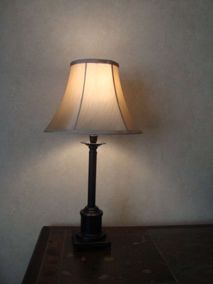 <p>the lamp</p>