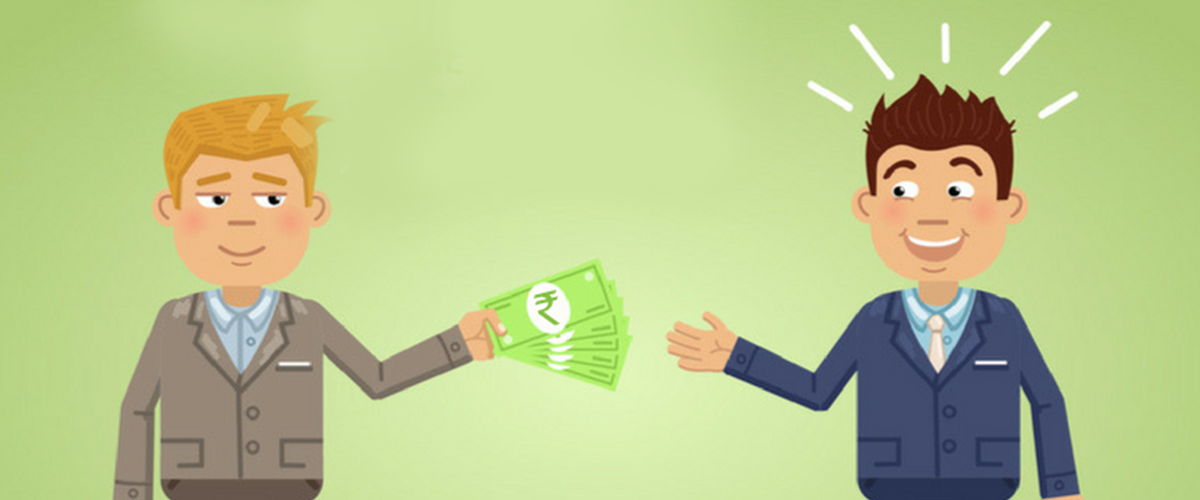 <p>Lend to a friend</p>