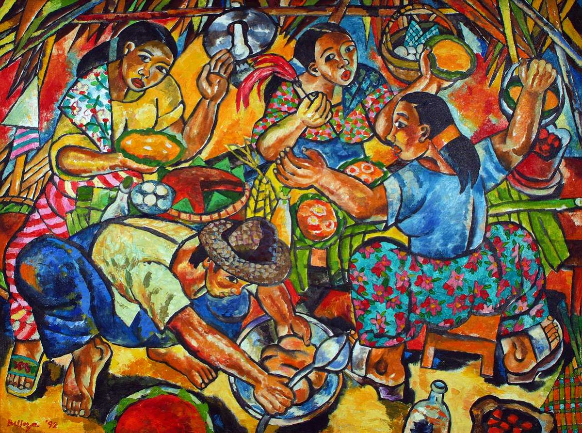 What is the title and movement, and who is the painter of the painting? What is the nationality of the painter? 