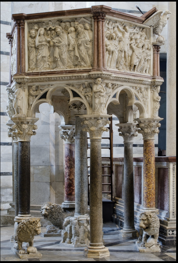 <p>Baptistery Pulpit</p>