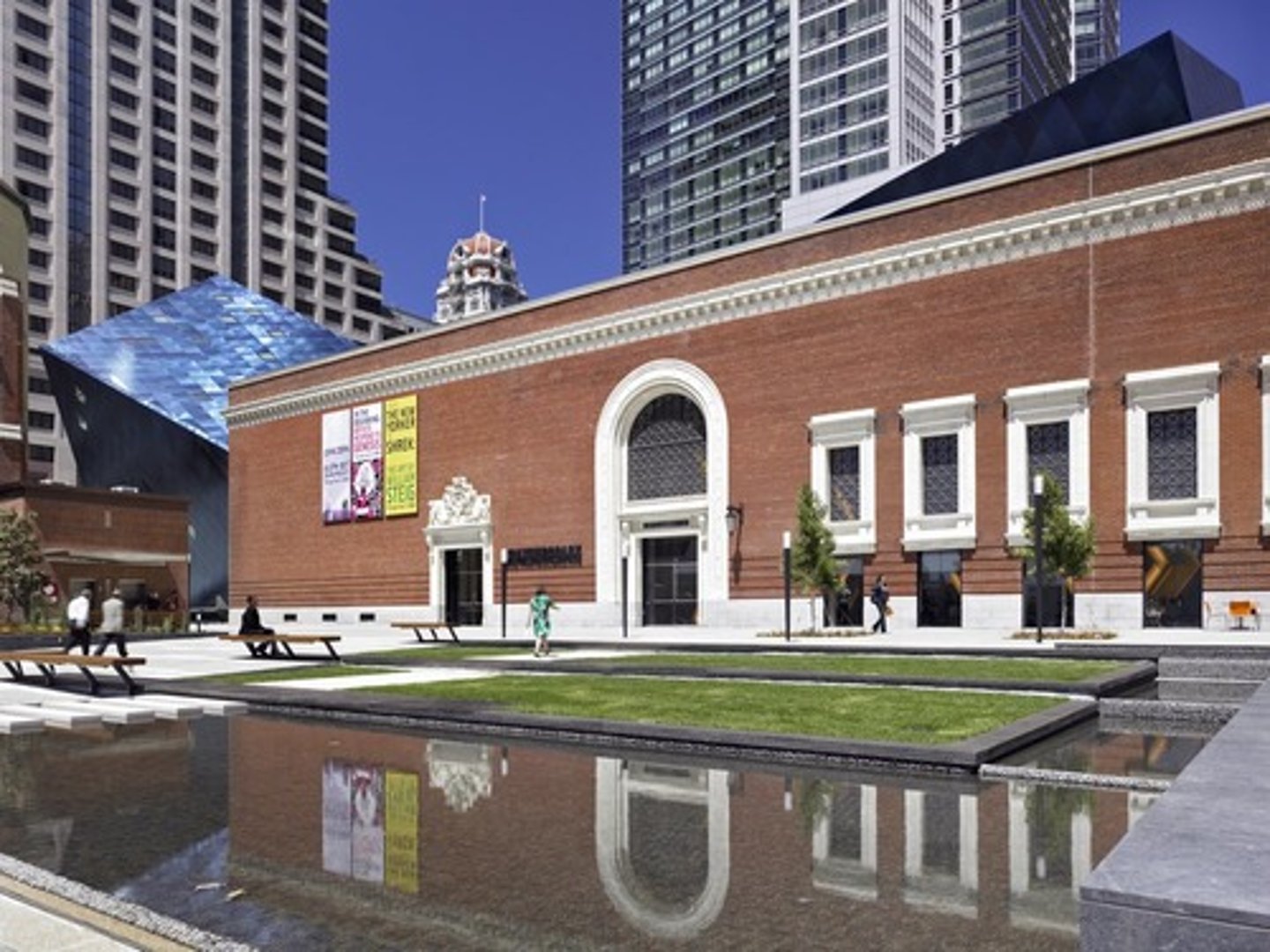 <p>Designed by Daniel Libeskind</p>