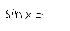 <p>3 identities for sin(x)</p>