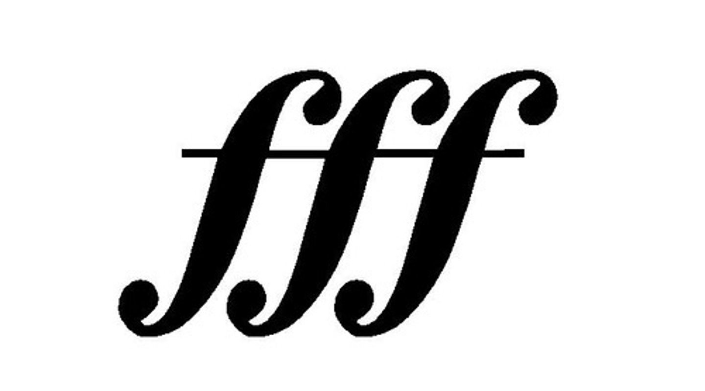 <p>very, very loud</p>