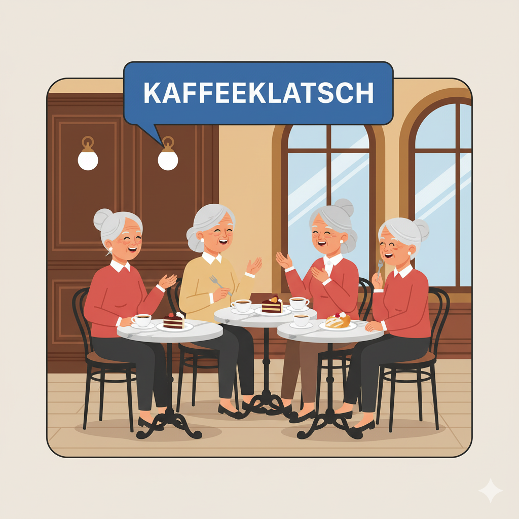 <p>die Kaffeehäuser<br><br>Kaffeeklatsch = gossip with coffeee</p>