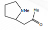 <p>[Alkaloids Compounds] pyrrolidine alkaloids (tropane alkaloids)  A tropane that is found in coca leaves; thick yellow  oil with pungent taste and odor</p>