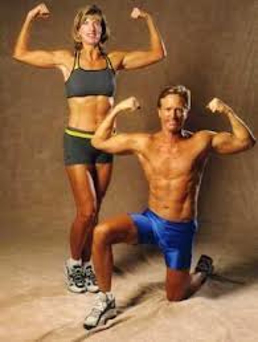 <p>to be fit / in shape</p>