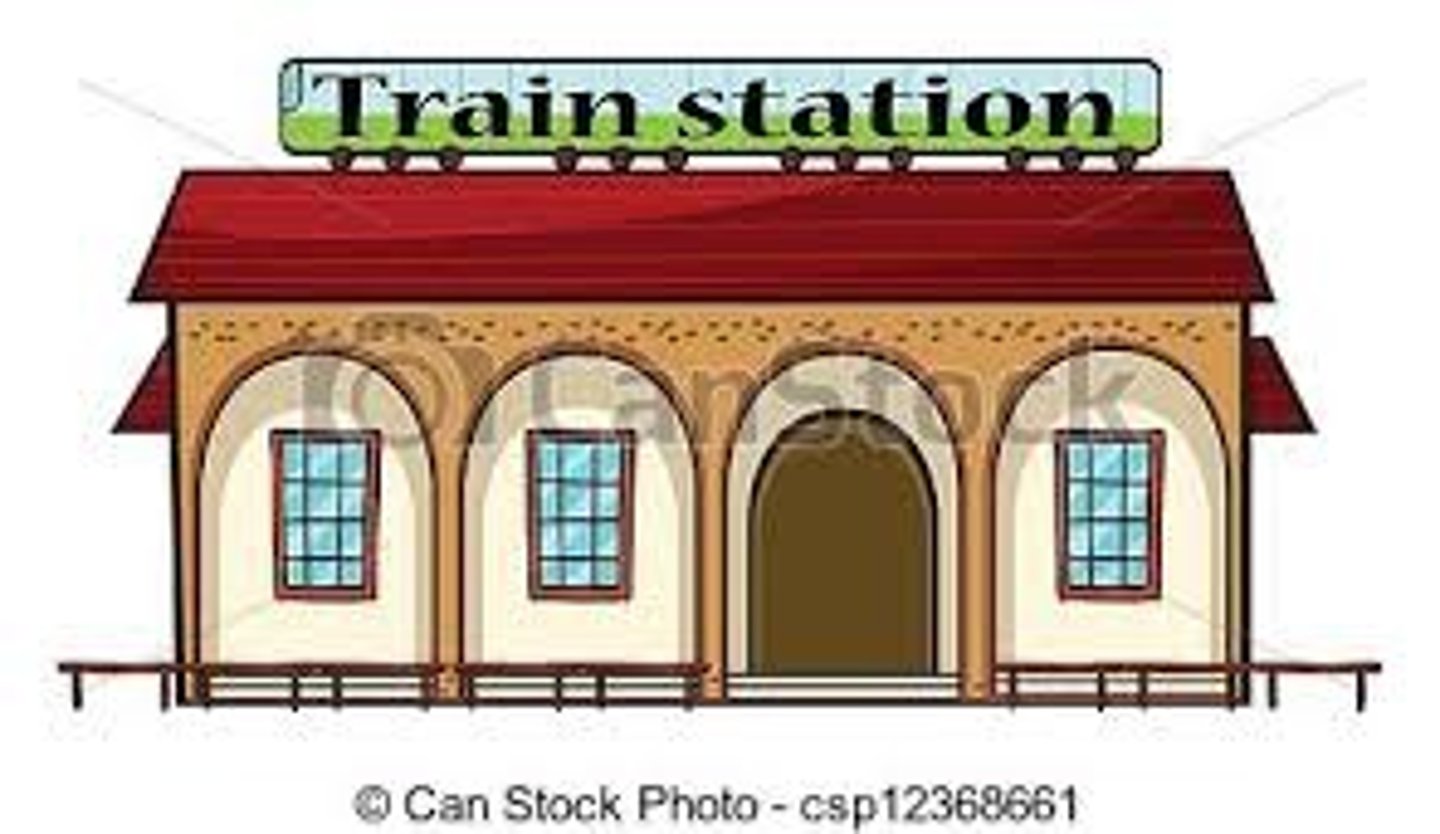 <p>train station</p>