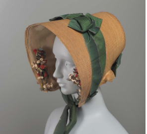 <p>wide-brimmed straw hat</p>