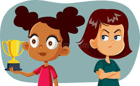 <p>She was <strong>jealous </strong>when her friend got <span style="color: green;">the </span>promotion</p>