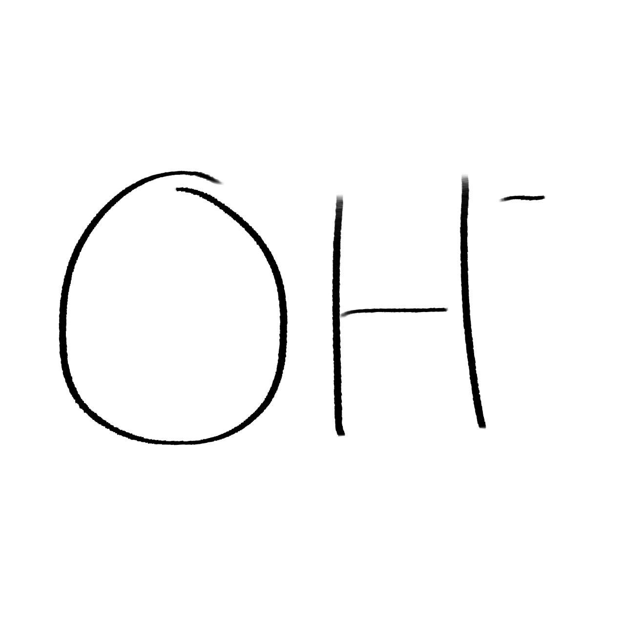 OH - 