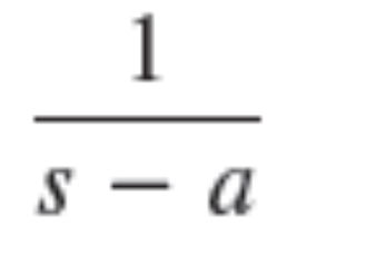 <p>1/s-a</p>