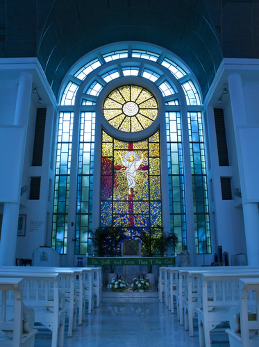 <p>A holy place, such as a church or temple; or a place of safety, refuge, and protection.</p>