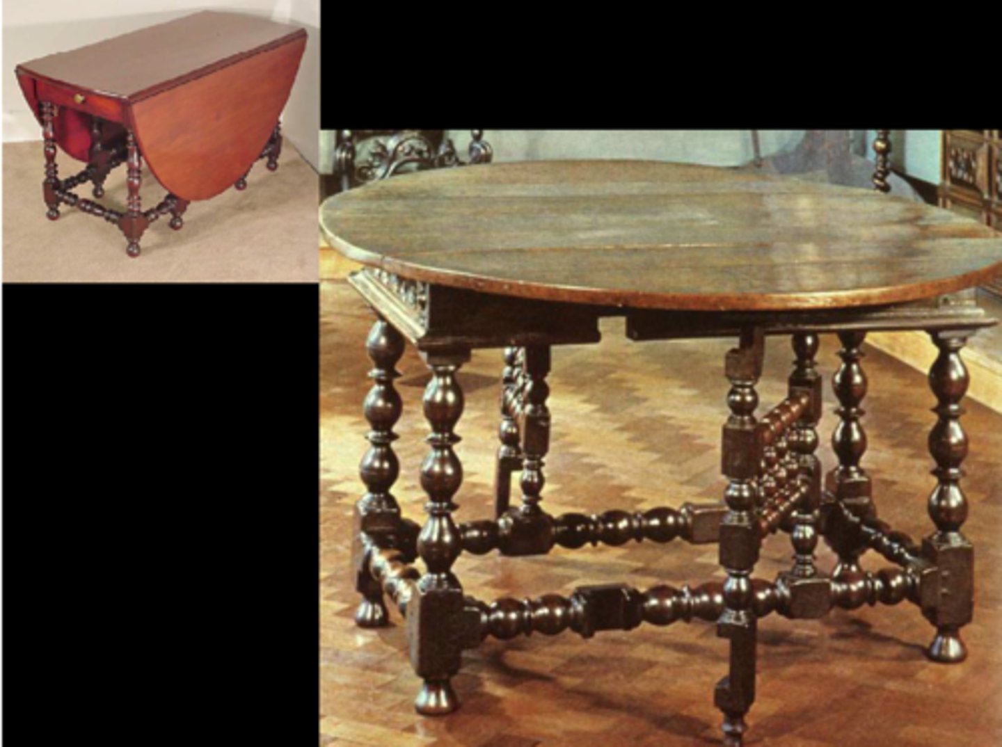 <p>gate swings/moves</p><p>circular table</p>