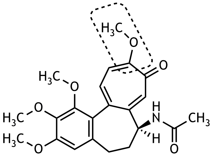 <p>10. The alkaloid colchicine, a mitosis inhibitor, is found in the autumn crocus (Colchicum autumnale) and represents one of the treatment options for acute gout attacks. It has the following chemical structure: </p><p>Which class of compounds is shown in the shaded box?</p><p>A. Alcohol</p><p>B. Carboxylic acid anhydride</p><p>C. Ester</p><p>D. Ether</p><p>E. Hemiacetal</p>
